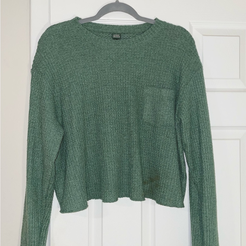 Green sweater